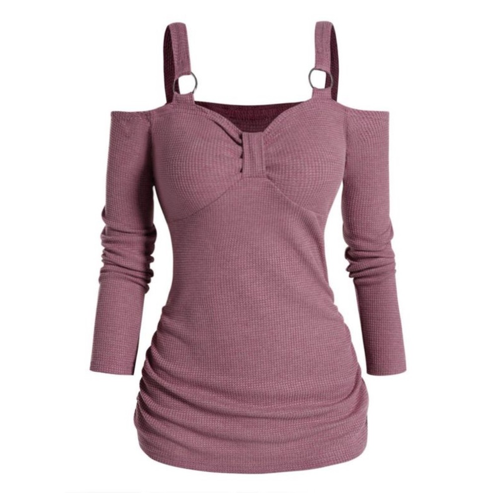 Cold Shoulder Knit - Picture 2 of 3